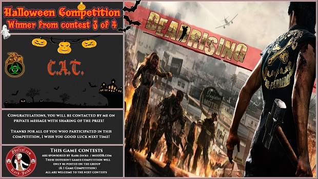 Halloween Contest Winner Part 3 - 2016