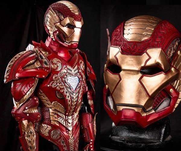 New Asgardian Iron Man Armor appearing on Avengers Infinity War