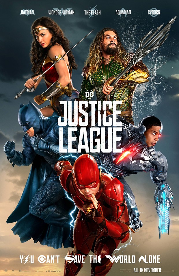 Justice League got a new colorful poster