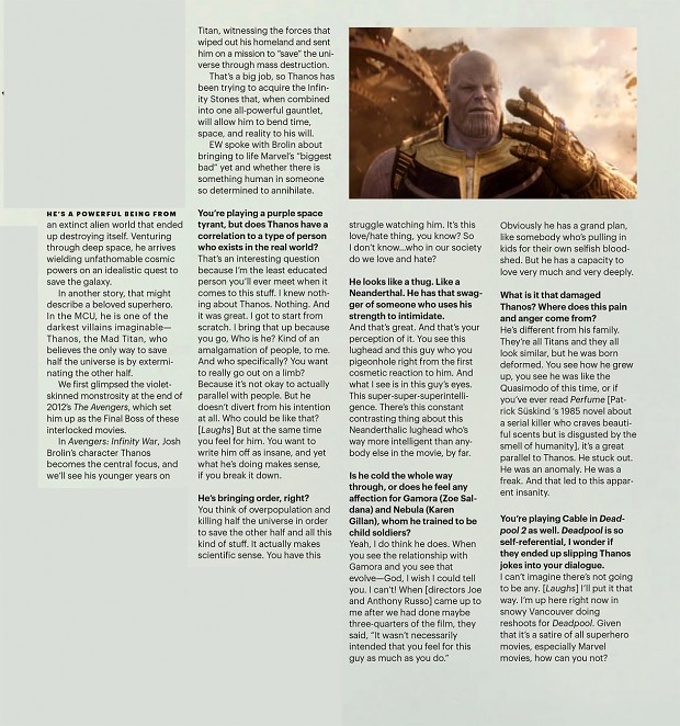 Thanos - Josh Brolin interview