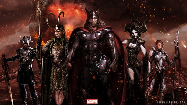 Concept image of Thor Ragnarok