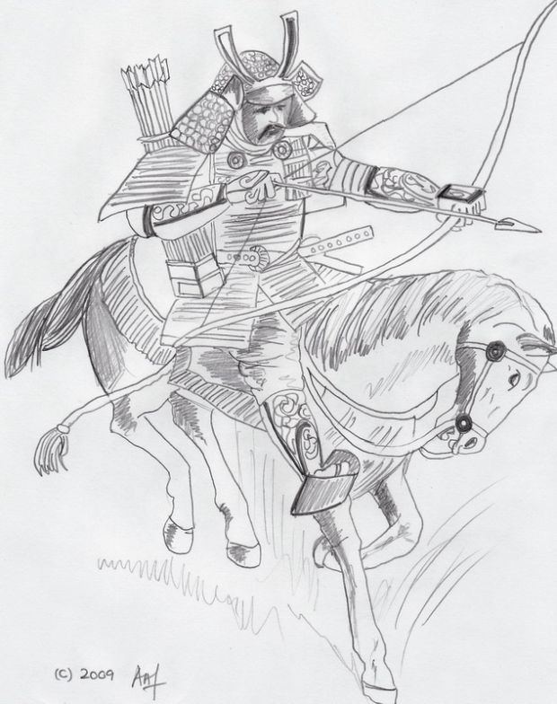 Mounted Samurai
