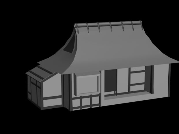 Samurai house WIP