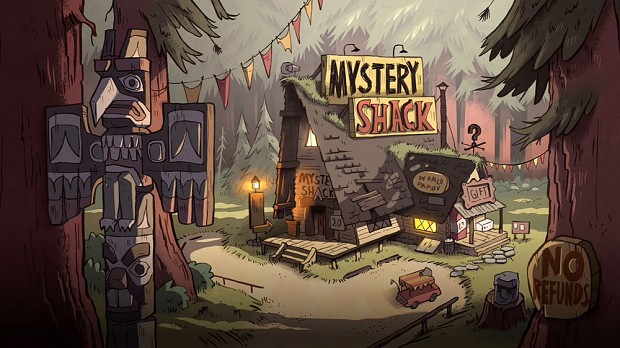 Mystery shack обои