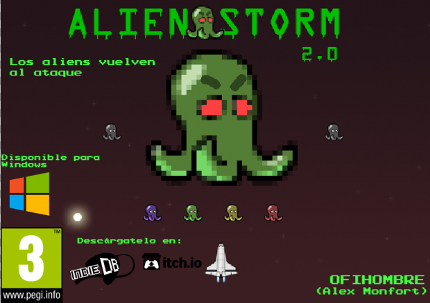 Alien storm 2.0 coveart