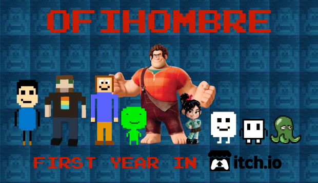 Ofihombre- First year in itch.io (2015-2016)