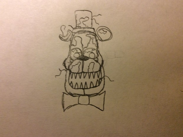 Nightmare Freddy ( drawn )