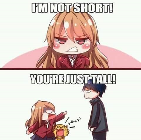 I'm not short!