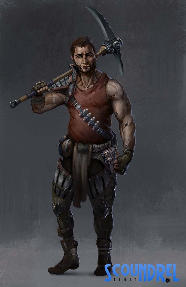 Timo Dewar Concept Art - People of Aionos