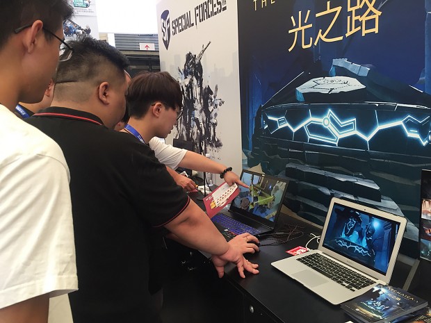 Archaica at ChinaJoy in Shanghai