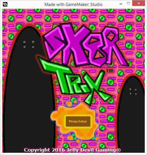 Sk8r Trix Game title screen