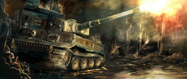 Panzerkampfwagen ausf. E Tiger I  art