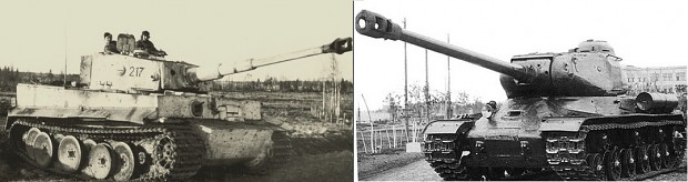 Tiger I vs IS-2