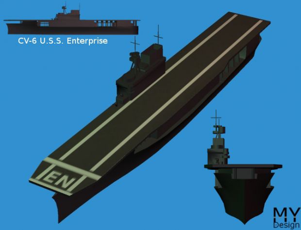 CV-6 U.S.S. Enterprise