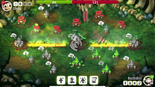 An HTML5 multiplayer RTS game