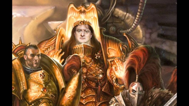 Gabe Newell, God-Emperor of All Gamerkind