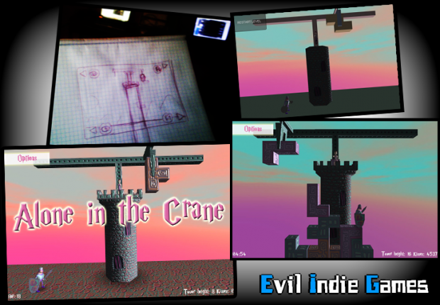 Alone in the Crane - our first game for Ludum Dare