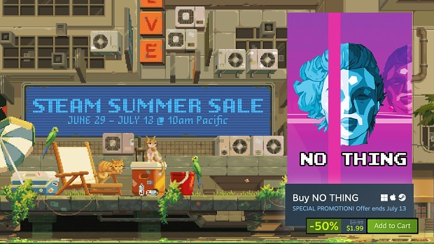 NO THING - Steam summer sale 2023