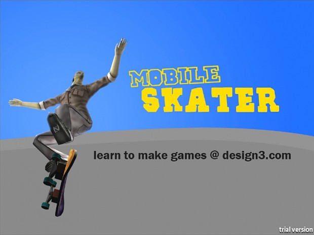 Images from design3's "Mobile Skater" game