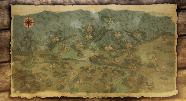 Empires in Ruins - Main map