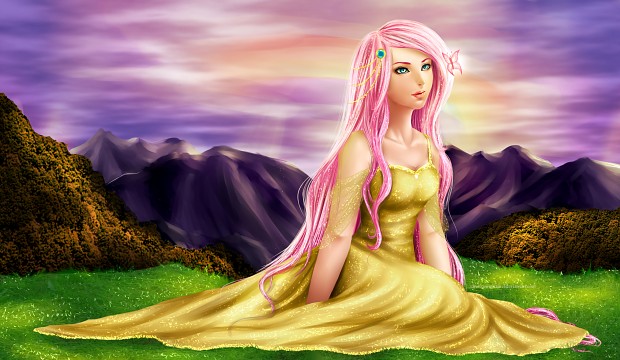 Human FlutterShy