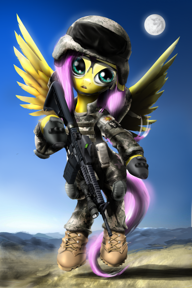 private fluttershy