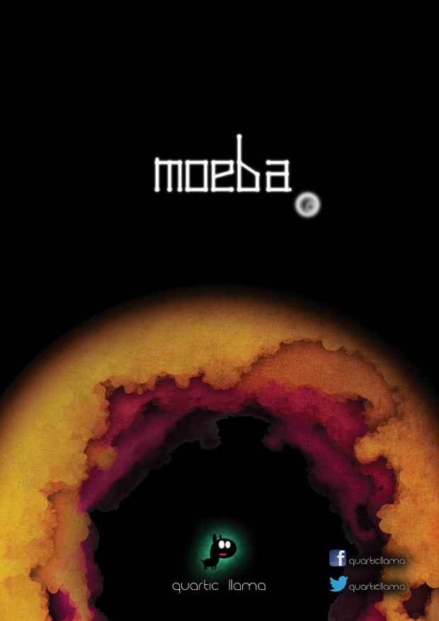 Moeba flyer design