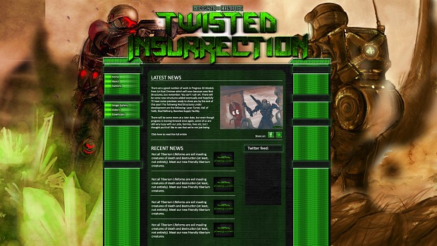 Twisted Insurrection Website v1