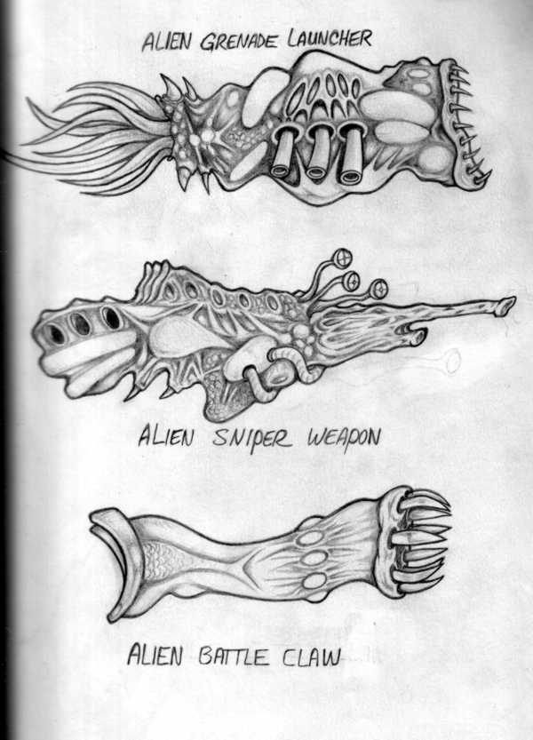 Alien Concept Weapons 2