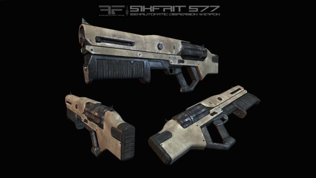 AIA Sikfrit S77 Semiautomatic Dispersion Weapon