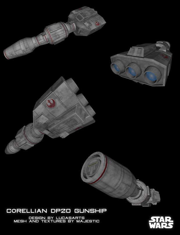 Corellian DP20 Gunship