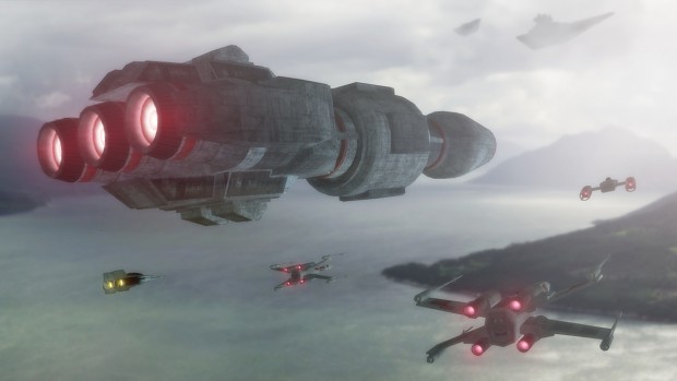 Rebel DP Gunships