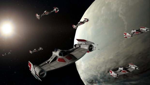 Star Wars Republic D-wing Clone Fighter