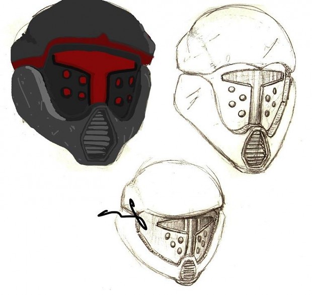 Nod soldier helmet concepts
