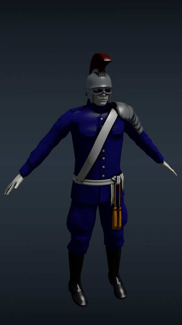Asteland Royal Guard Uniform Concept