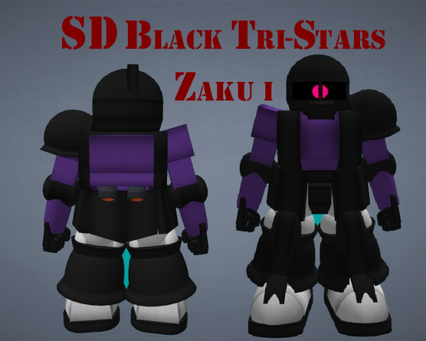 SD Black Tristars Zaku I