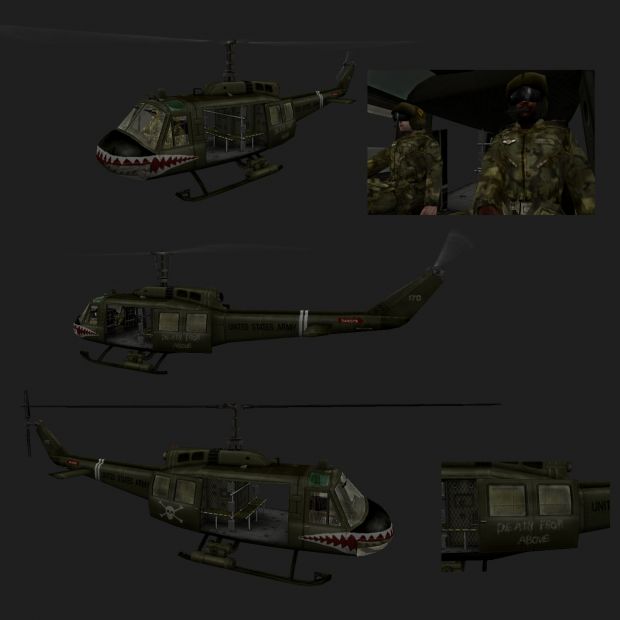 The Forgotten - Huey Gunship