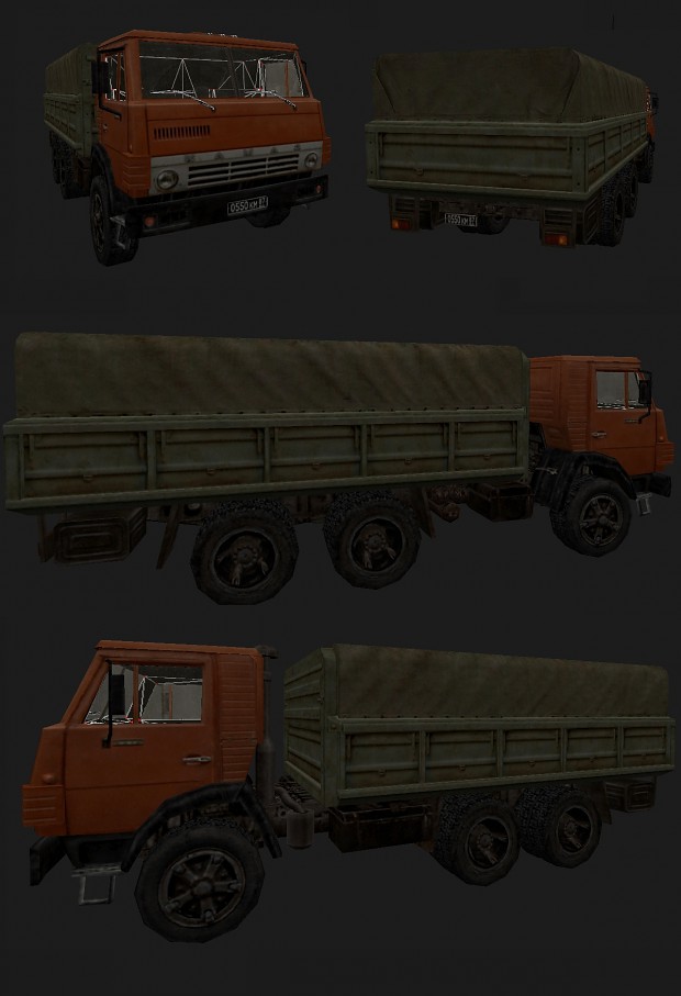 Russian Industrial Kamaz WIP