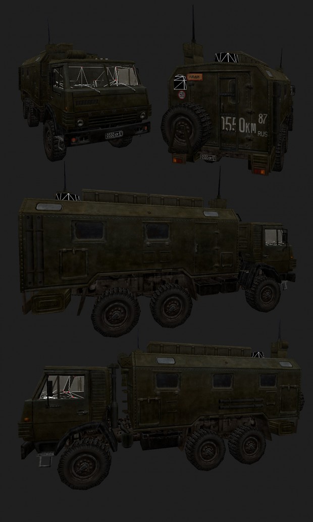 Russian Military Kamaz WIP