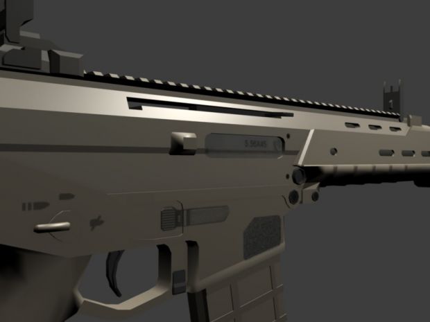 Magpul Masada WIP Tex