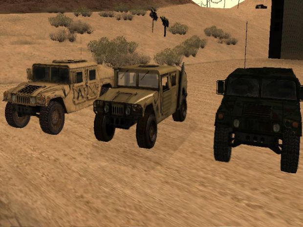 3 Skins For Humvee