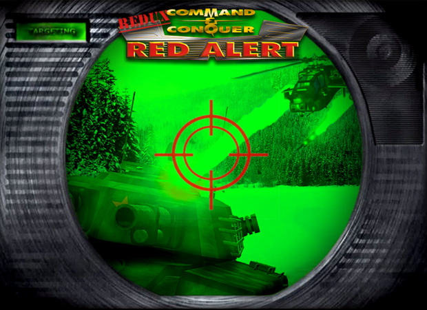 Command & Conquer Red Alert Redux Menu Graphics