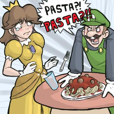 Luigi No Like Pasta