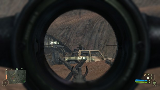 Crysis - scope range