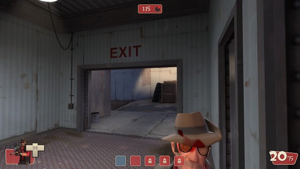 TF2 screens - got blood on my hat