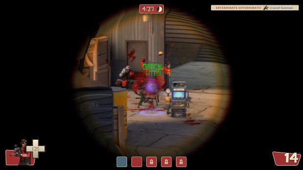 TF2 screens - cool things in the "scope"