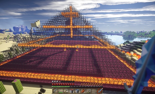 Glass pyramid - optifine shaders