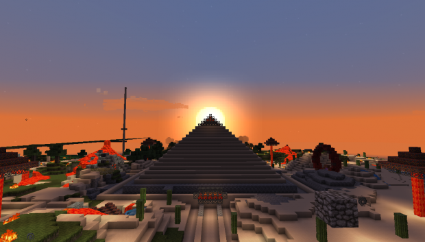 Pyramid of the rising sun