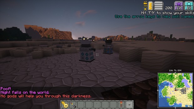 MC 1.7.10 - Dalek mod, 60s era Daleks