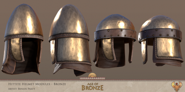 Age of Bronze - 3D Art Dump #1 - Helmets, Weapons, Clothing